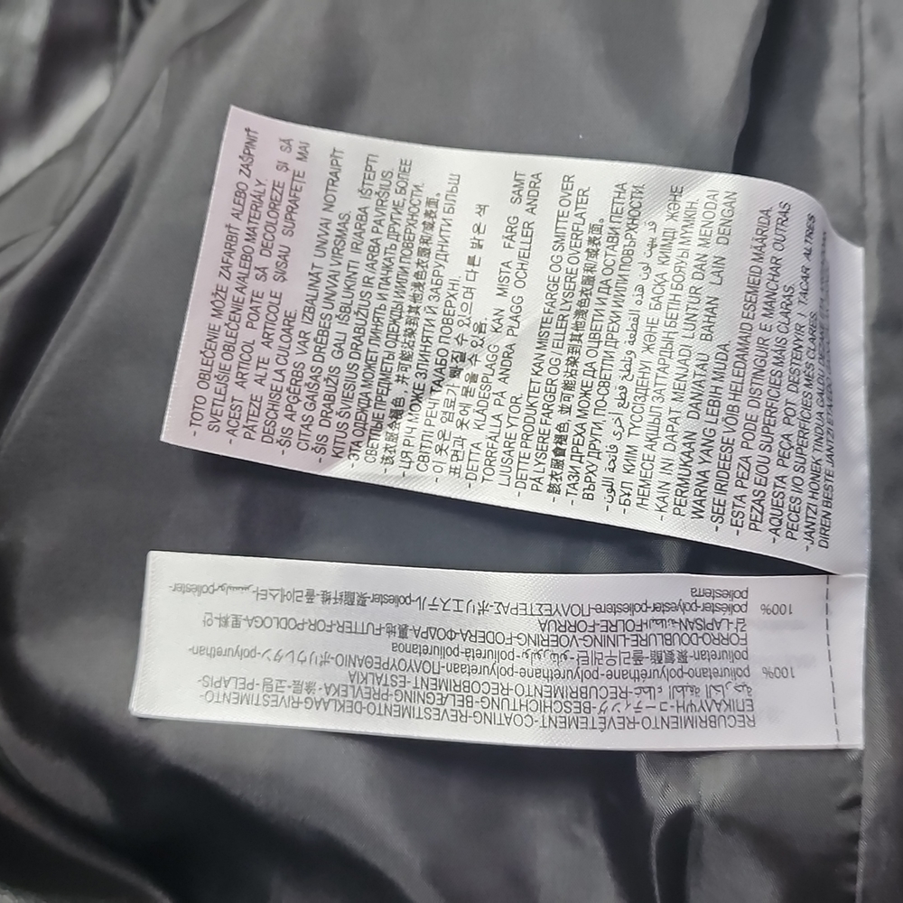 ZARA Faux leather jacket 😍 👌 ✨️ 😎New with tags 👌 😎 - Picture 7 of 9